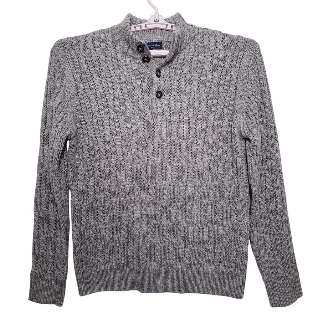 Linea Rosso Signature Men's Size Large‎ Alpaca Blend Sweater Jumper Knit Fisher
